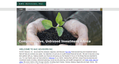 Desktop Screenshot of ahcadvisors.com
